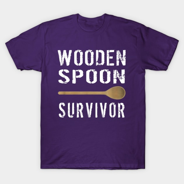 Wooden spoon survivor T-Shirt by WILLER